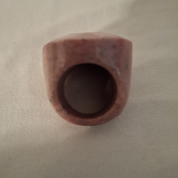 Women's Rhodocrosite Faceted Ring - Picture 7 of 7
